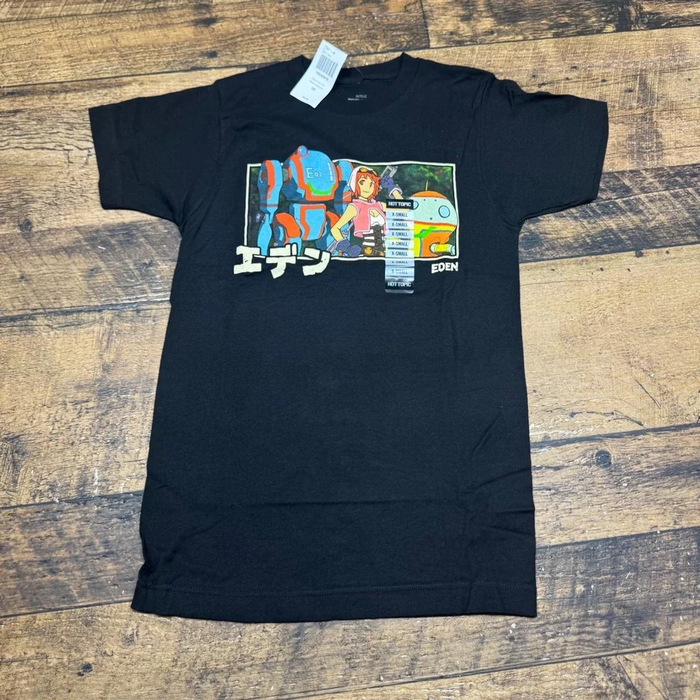 Bendy Game Over Tie Dye Graphic‎ Tee Shirt Kids Size Medium